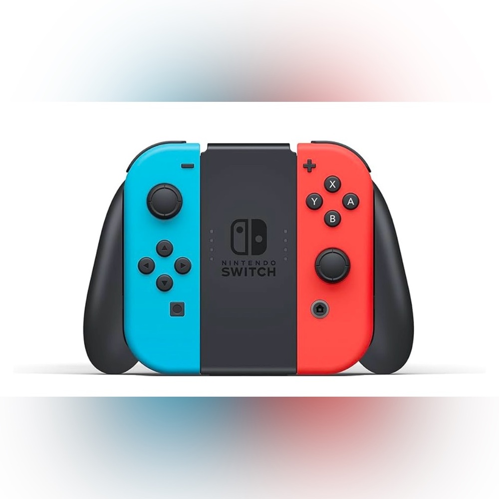 NintendoSwitch™ NeonBlue-Neon Red Joy-Con™ Bundle. Animal Crossing & VR Headset - Picture 2 of 7